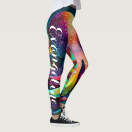 Passen Sie Ihre eigene Yoga Legging mit Oktopus Pr Leggings