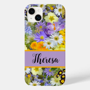 Passen Sie Ihren Namen Girly Bright Flows an Case-Mate iPhone 14 Plus Hülle