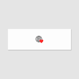 Passen Sie Ihren Nametag heute an! Namensschild