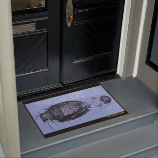 Passen Sie Ihren Schritt auf Fußmatte