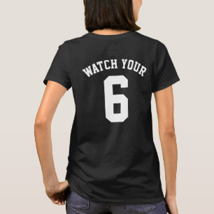 Passen Sie Ihren sechs hinteren Druck-T - Shirt