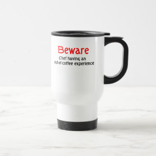 Passen Sie Koch aus Kaffee-Erfahrungs-Tasse heraus Reisebecher