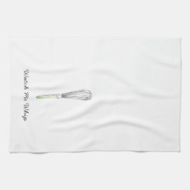 Passen Sie mich auf zu peitschen Geschirrtuch