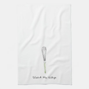 Passen Sie mich auf zu peitschen Geschirrtuch