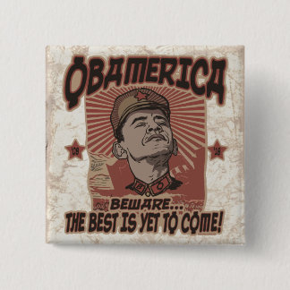 Passen Sie Obamas Obamerica auf Button