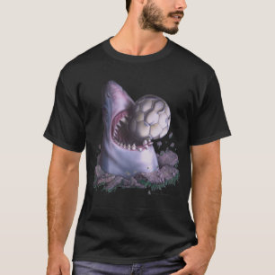 Passen Sie vom Land-Haifisch auf T-Shirt