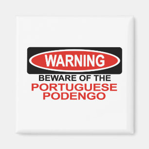 Passen Sie vom Portugiesen Podengo auf Magnet