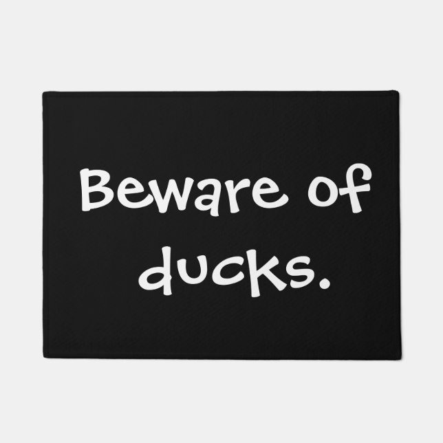 Passen Sie von den Enten auf Fußmatte (Vorderseite)