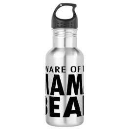 Passen Sie von der Wasser-Flasche Mutter-Bear auf Edelstahlflasche