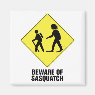 Passen Sie von Sasquatch auf Magnet
