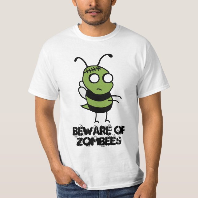 Passen Sie von Zombees auf T-Shirt (Vorderseite)