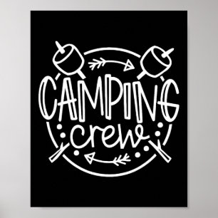 Passende Camping-Shirts für die Familie Camper-Gru Poster