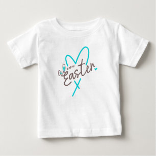 Passende Familie Frohe Ostern Baby T-shirt