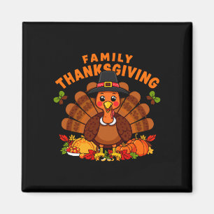 Passende Familie Thanksgiving-Crew 2026 dankbar Magnet