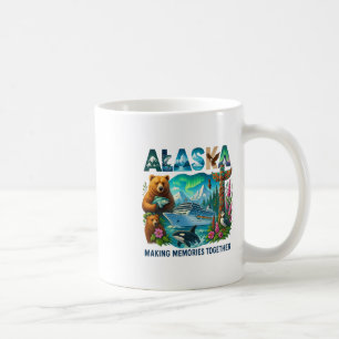 Passende Familien Freunde Und Gruppe Alaskan Alask Kaffeetasse