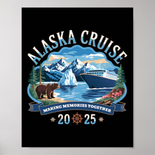 Passende Familien- und Gruppen-Alaska-Kreuzfahrt 2 Poster