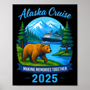 Passende Familien- und Gruppen-Alaska-Kreuzfahrt 2 Poster