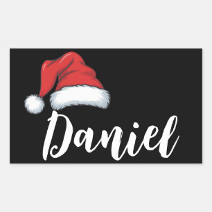 Passende Familien-Weihnachten Xmas Personalisierte Rechteckiger Aufkleber