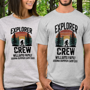 Passende Familienferien-Camp BigFoot Explorer Cre T-Shirt