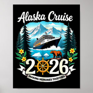 Passende Familienfreunde und Gruppen Alaska Kreuzf Poster