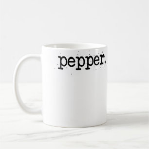 Passende Halloween-Paare Salz Und Pfeffer Einfach Kaffeetasse