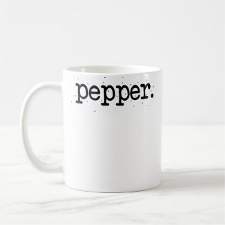 Passende Halloween-Paare Salz Und Pfeffer Einfach Kaffeetasse