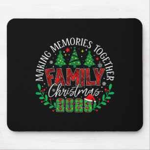 Passende Weihnachtsfamilie 2025 Erinnerungen Schaf Mousepad