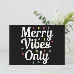Passende Weihnachtsfamilie Fröhliche Stimmung Nur  Feiertagskarte