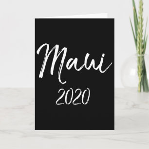 Passendes Familienurlaub-Geschenk Hawaii-Reise-Ang Karte