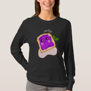 Passendes Halloween-Butter und Gelee-Kostüm T-Shirt