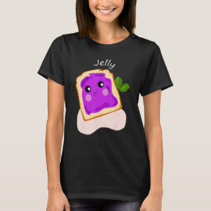 Passendes Halloween-Butter und Gelee-Kostüm T-Shirt