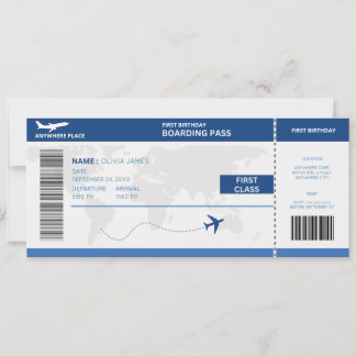 Passeport amusant, billet de carte d'embarquement