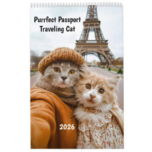 Passeport Parfait – Calendrier de Chat Voyageur 20