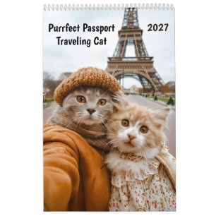 Passeport Parfait – Calendrier de Chat Voyageur 20