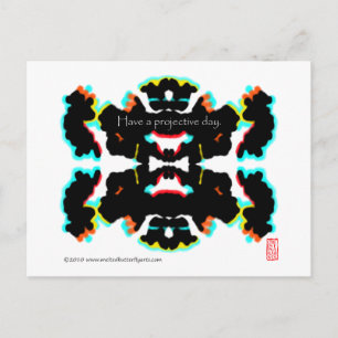 Passez une journée de projection.- Carte postale
