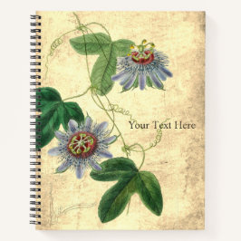 Passiflora Amethystina-Notebook Notizbuch