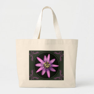 Passion Blume Grafiktaschen Jumbo Stoffbeutel