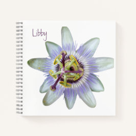 Passion Blume Spiral Notebook Notizbuch