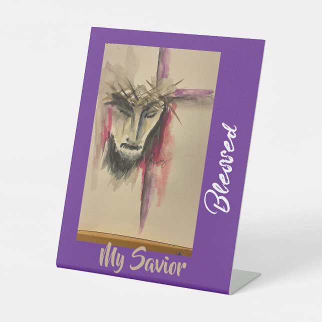 Passion Christi Sockelschild (Vorderseite)