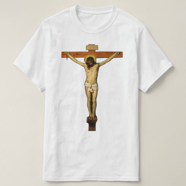 Passion de Jésus Crucifix du Christ T-shirt (Design devant)