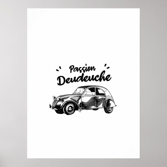 Passion deudeuche - 2CV Poster (Vorne)