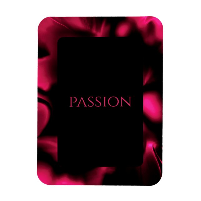 "Passion" Flexibles Foto Magnet (Vertikal)