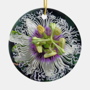 Passion Fruchtblüte Keramik Ornament