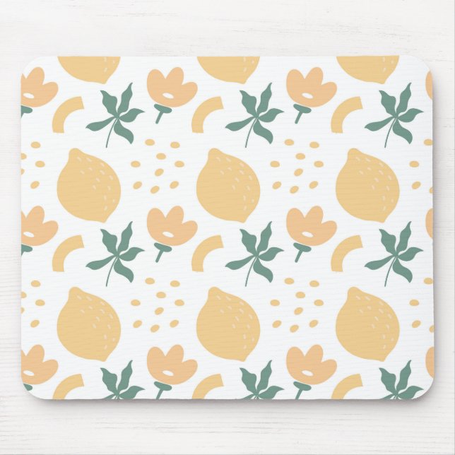 Passion Fruit Blume Mousepad (Vorne)