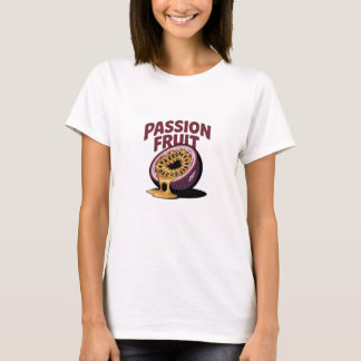 Passion Fruit Illustration - tropisches exotisches T-Shirt