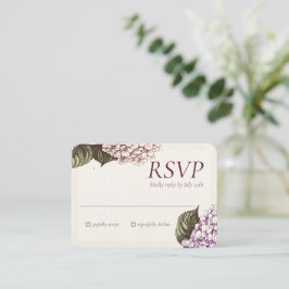 PASSION | Hochzeitseinladung RSVP Begleitkarte
