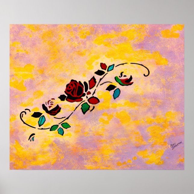 "Passion Pieces" Fine Art Print Poster (Vorne)