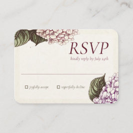 PASSION | Wedding Invite RSVP Begleitkarte