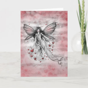Passionate Sky Fairy Valentine Card Feiertagskarte