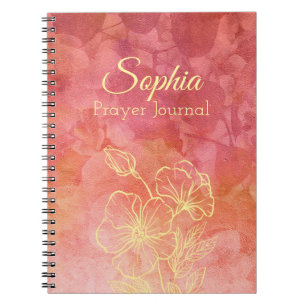 Passionflower Prayer Journal Notizblock